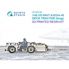 1/48 US Navy AS32A-49 Long Deck Tractor (3D-Printed Resin Kit)
