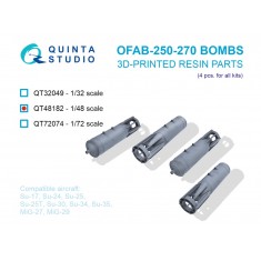 1/48 OFAB-250-270 Bombs (4pcs)