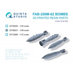 1/48 FAB-250 M-62 Bombs (4pcs)