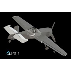 1/48 Su-31 Deflected Control Surfaces & Exterior Detail Set for Quinta Models