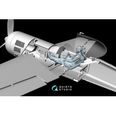 1/48 Svetlana Seated in Su-31 for Quinta Models