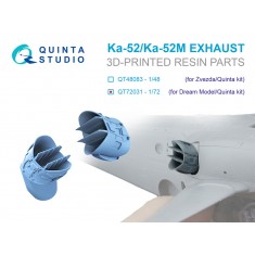 1/72 Ka-52/Ka-52M Exhaust Device for Dream Model/Quinta kits
