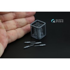 1/72 Breda SAFAT 12.7, WWII Italian Machine Gun, 4pcs