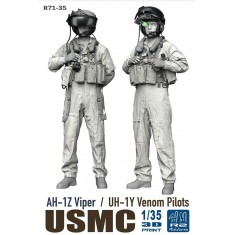 1/35 USMC AH-1Z Viper/UH-1Y Venom Pilots Duo (2 figures)