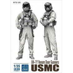 1/35 USMC UH-1Y Venom Door Gunners Standing Duo (2 figures)