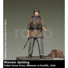1/35 Polish Home Army Warsaw Uprising - Rifleman w/Kar98k 1944