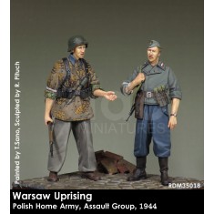 1/35 Polish Home Army Warsaw Uprising - Assault Group 1944 (2 figures)