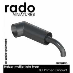 1/35 Hetzer Muffler Late Type