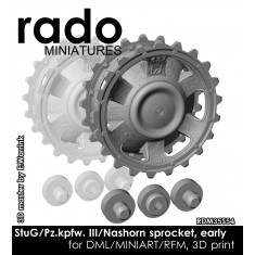 1/35 StuG/Pz.III/Nashorn Early Sprocket Early for DML/MiniArt/RFM kits