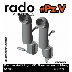 1/35 Panther G Flammenvernichter set #2