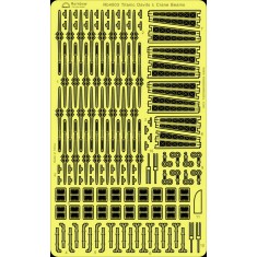 1/400 RMS Titanic Photo-Etched Davits & Crane Beams