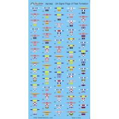 1/700 IJN Signal Flags of Fleet Formation