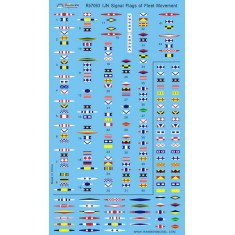 1/700 IJN Signal Flags of Fleet Movement