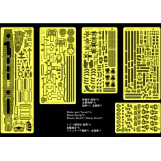 1/700 IJN Destroyer Mutsuki Class 1941-1944 Upgrade Set for Pit-Road kit
