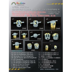 1/700 IJN Fire Control System IV (32 Resin parts, 1 PE)