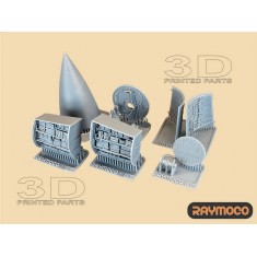 1/48 F-15 Eagle Radar AN/APG-63 for Great Wall Hobby kits