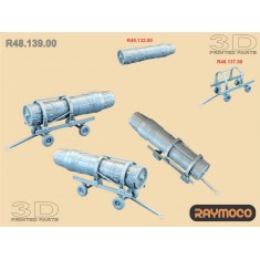 1/48 F-15 C/E Turbo Jet Engine F100-PW-220/229 with Trailer for Great Wall Hobby kits