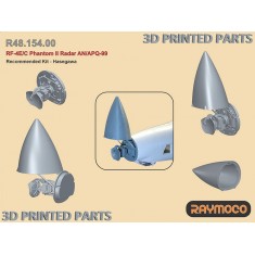 1/48 RF-4E/C Phantom II Radar AN/APQ-99 for Hasegawa kit