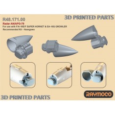 1/48 F/A-18E/F / EA-18G Radar for Hasegawa kit
