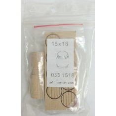 1/35 Wooden Barrels for Wine/Beer H: 18mm D: 15mm (4pcs)