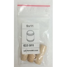 1/35 Wooden Barrels for Wine/Beer H: 11mm D: 9mm (4pcs)