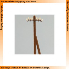 HO scale (1/87) - Lamp & Electric Pole Vol.20