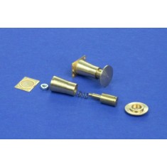 1/35 Railroad Round Buffers 2pcs Vol.1