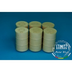 1/35 Russian 200L Barrels/Oil Drums x6pcs (Used after WWII)