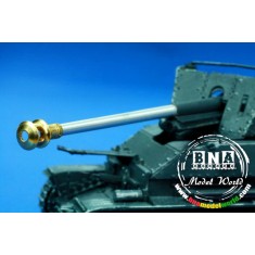 Gun Barrel - 1/48 7.62cm PaK36(r) Late Model for SdKfz.139 Marder III
