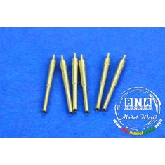 1/700 28cm/52 SK C/28 Gun Barrels x6pcs 