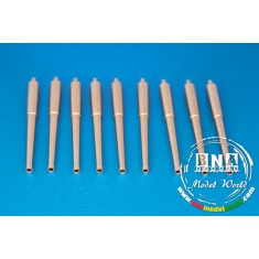 1/700 381mm L/50 Gun Barrels x9pcs for Littorio Class Main Guns