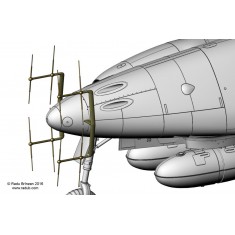1/32 Messerschmitt Me 262 B1a/U1 Radar Antennas and Pitot Tube