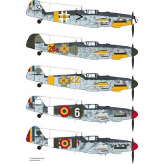 Decals for 1/72 Romanian Messerschmitt Bf 109 G-6 Part 2