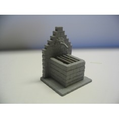 1/32, 1/35 Small Well for Diorama (Size: 3.5x4x5cm)