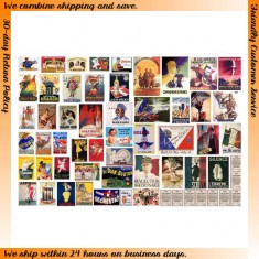 1/35, 1/32 WWII Era - France Mixed Commercial & Political Posters 