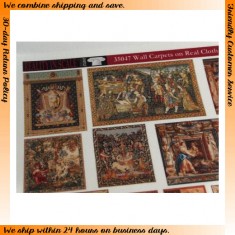 1/35 Wall Carpets on Real Cloth (14 different tapestries)