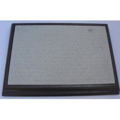 1/35 Dark Brown Wooden Base & Cobblestone Road Set