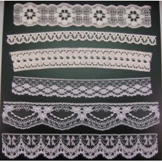 Lace Curtains Set for 1/16, 1/35, 1/48 scale models