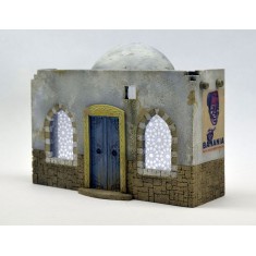 1/35 Small North African House (7 resin pieces, decal & printed windows)