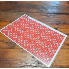 1/35 Mediterranean Floor Tiles C - A5 sheet 15 x 20cm
