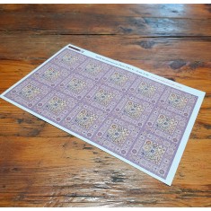 1/35 Mediterranean Floor Tiles E - A5 sheet 15 x 20cm