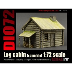 1/72 Log Cabin (Resin kit)