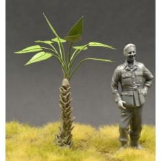 1/35, 1/48, 1/72 Handmade Small Palm Tree No.4 (Height: 7cm)