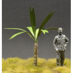 1/35, 1/48, 1/72 Handmade Small Palm Tree No.5 (Height: 7cm)