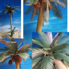 1/35, 1/48, 1/72 Date Super Detailed Palm Tree Set