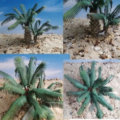 1/35, 1/48, 1/72 Young Date Super Detailed Palm Tree Set