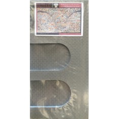 Wall Section w/Arcades - Smooth Regular Cut Stone, Foam (25 x 12.5cm) for 1/48,1/35,1/32