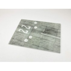 1/72 Modern USSR Airfield Type 2 Diorama Base with 3D Effect (300x230mm)