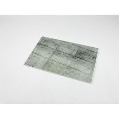 1/72 Concrete Base Rectangular Type 1 Diorama Base with 3D Effect (250x160mm)