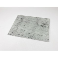 1/72 Concrete Base Square Type 2 Diorama Base with 3D Effect (300x230mm)